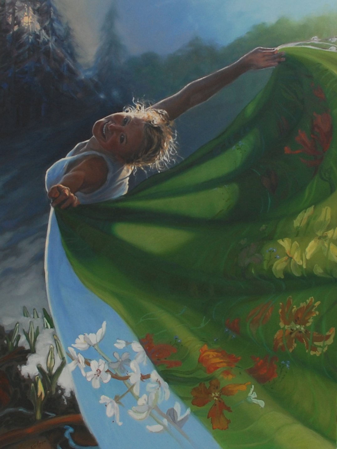 Pani Wiosna 60x80 edit color1