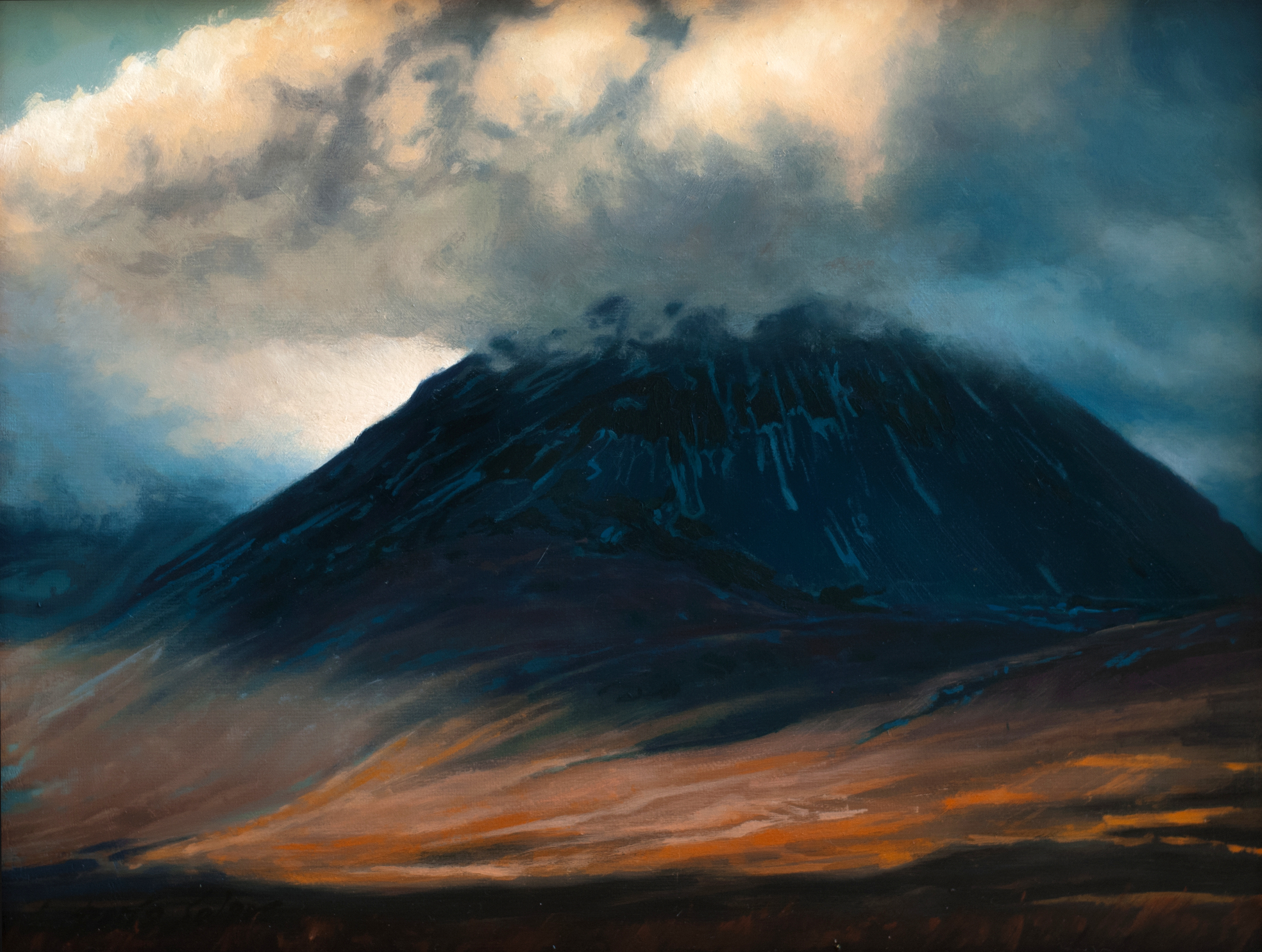 Paps-of-Jura-Daria-Solar-oil-on-canvas-35x27cm