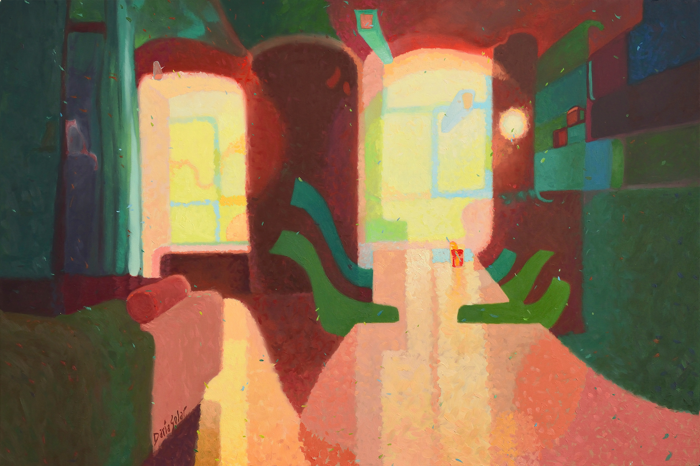 Limaduras by Daria Solar oil on canvas 60x90 cm