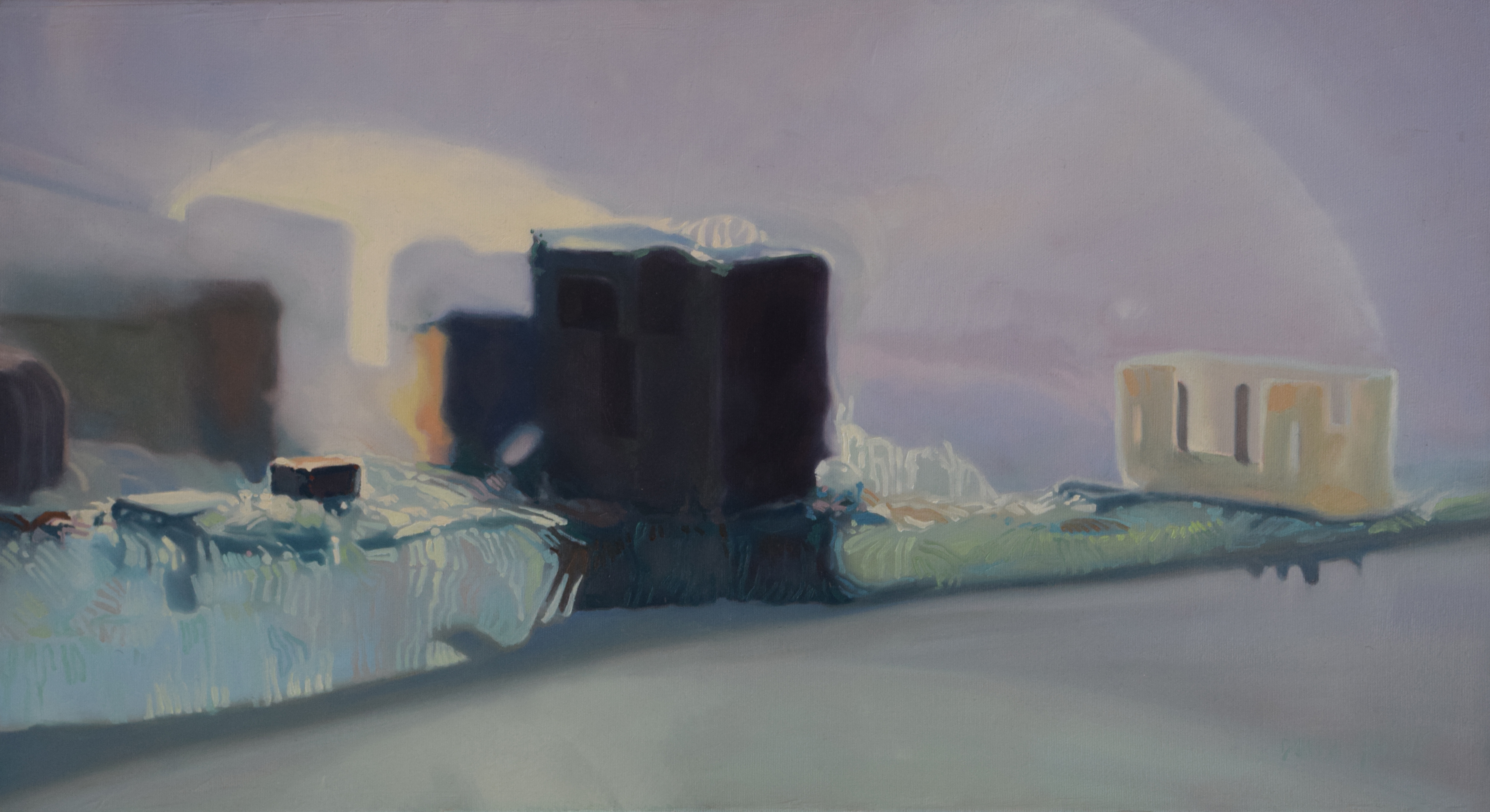 Dzień dobry Good Morning by Daria Solar 2020 oil on canvas